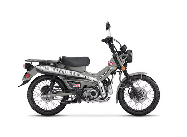 Pearl Smoky Grey 2025 Honda Trail 125