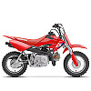 Extreme Red 2026 Honda CRF50F