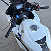 WHITE 2016 Honda CBR500R