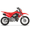 Extreme Red 2026 Honda CRF110F