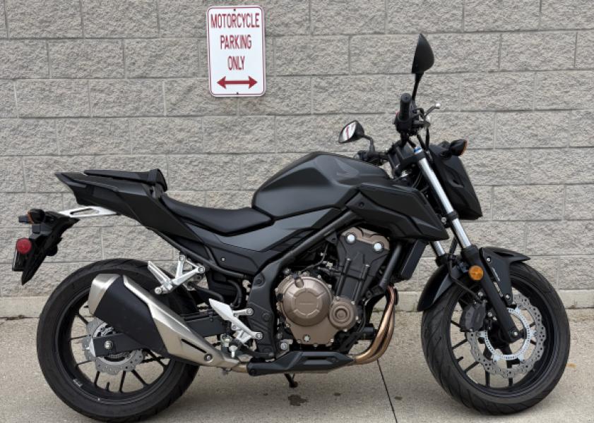 BLACK 2018 Honda CB500