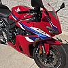 RED 2025 Honda CBR650